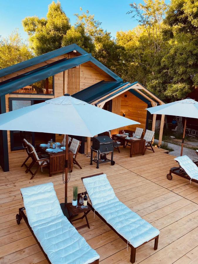 ADA BEACH HOUSE mit Wasserzugang NEU! Ulcinj Exterior foto